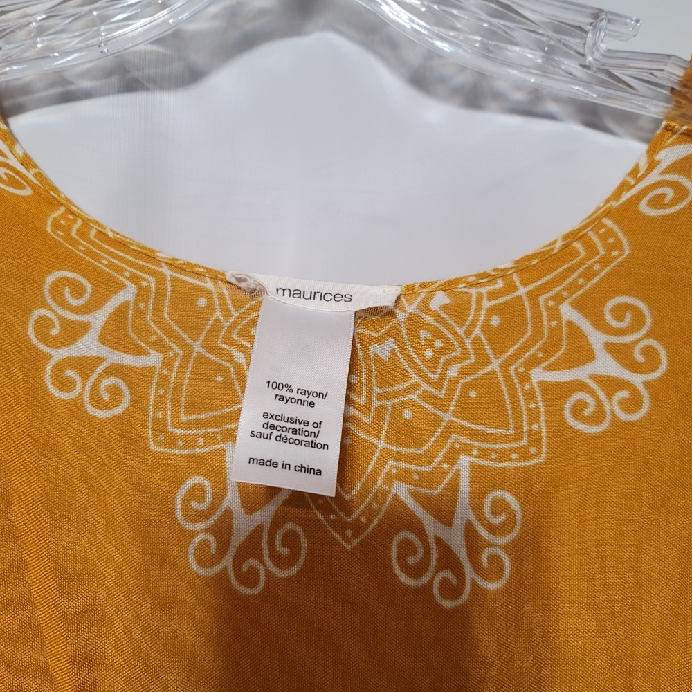 Yellow boho kimono - Picture 2 of 3